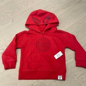Gap toddler size 3 SpiderMan red sweatshirt BNWT